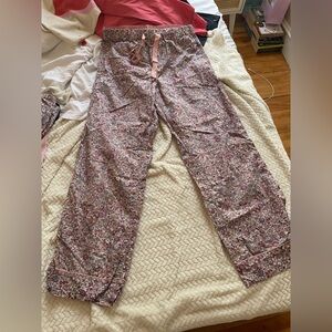 NWOT floral pj set